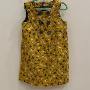 Mini Boden corduroy bird dress